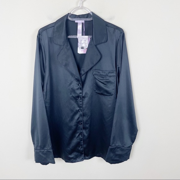 Savage x Fenty Rihanna Black Satin Pajama Set Size 3X - Picture 3 of 13